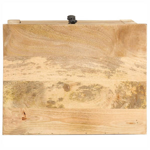 Mango Nachttisch Massivholz 45x35x60 cm