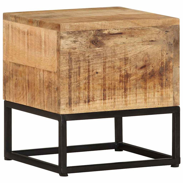 Beistelltisch aus Mangoholz, 30x30 cm
