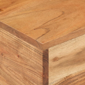 Akazie Beistelltisch 30x30 cm Massivholz