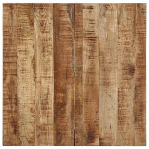 Couchtisch aus rauem Mangoholz, 68x68 cm