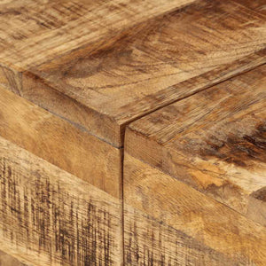 Couchtisch aus rauem Mangoholz, 68x68 cm