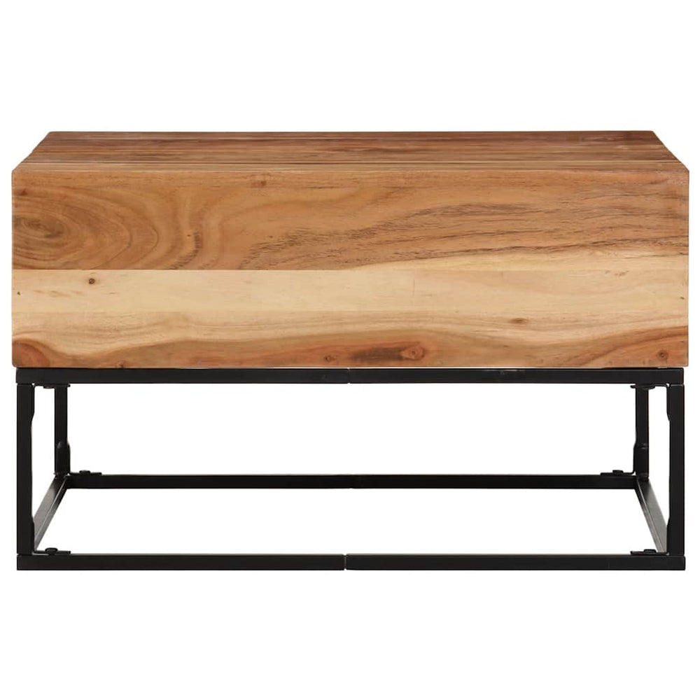 Akazie Couchtisch, 68x68 cm