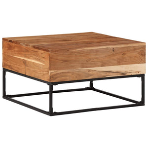Akazie Couchtisch, 68x68 cm