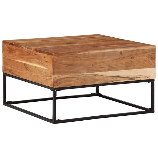 Akazie Couchtisch, 68x68 cm