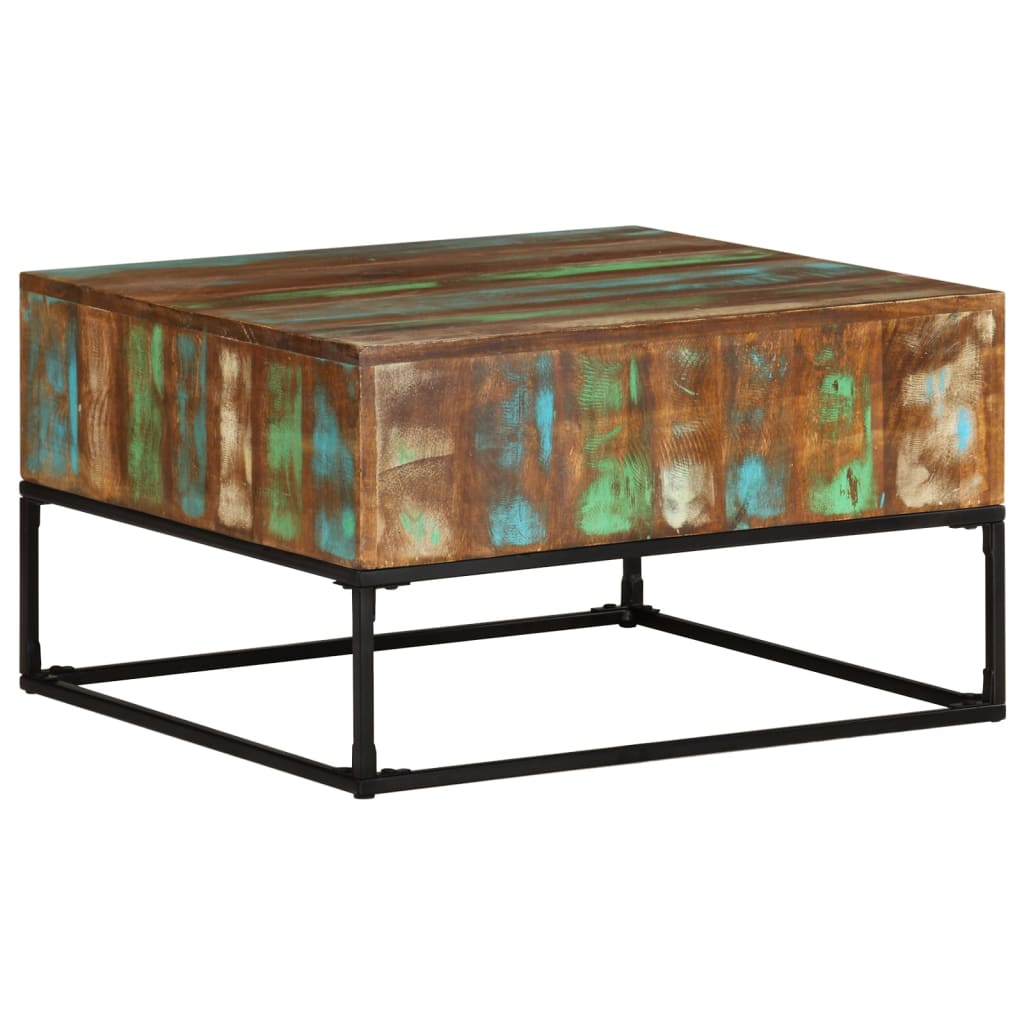 Couchtisch Altholz 68x68 cm
