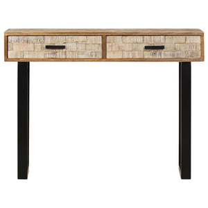 Konsolentisch Mango Massivholz 100 cm