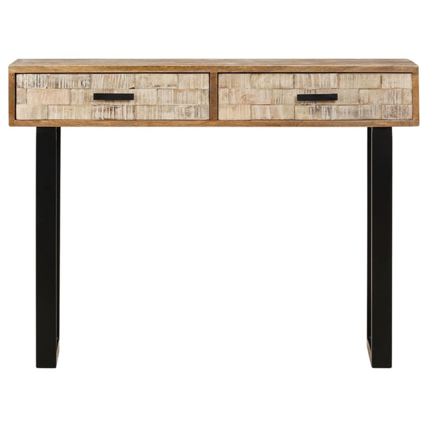 Konsolentisch Mango Massivholz 100 cm