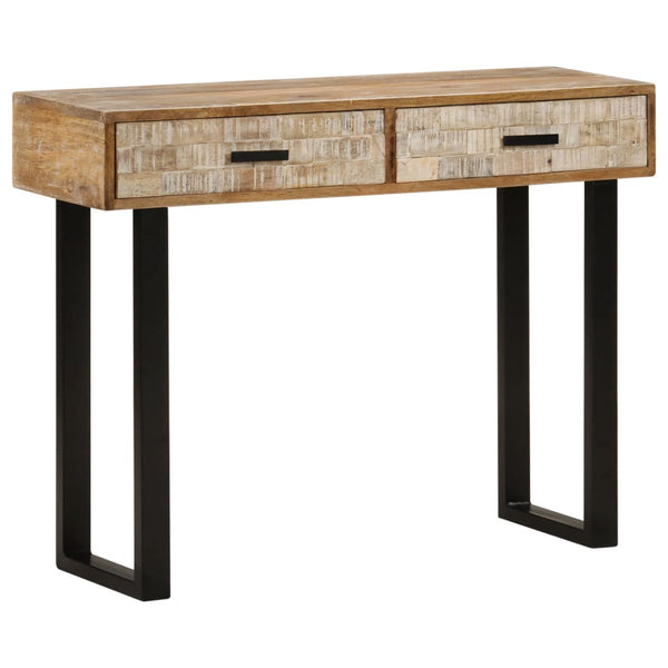 Konsolentisch Mango Massivholz 100 cm