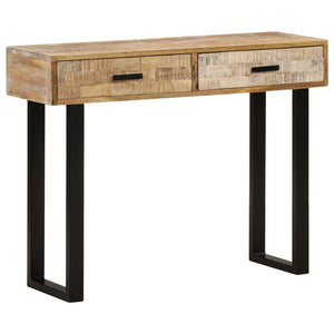 Konsolentisch Mango Massivholz 100 cm