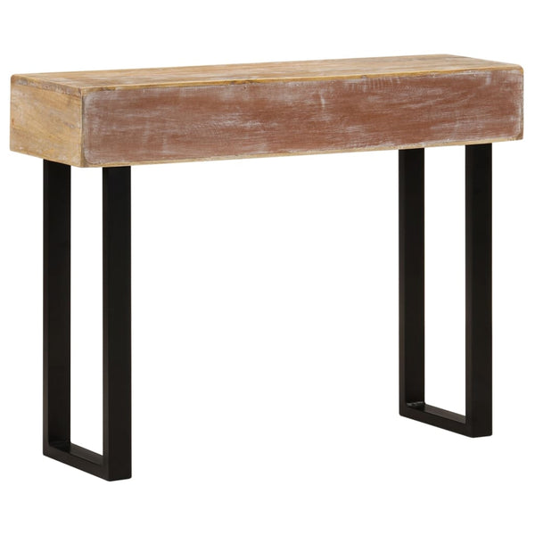 Konsolentisch Mango Massivholz 100 cm