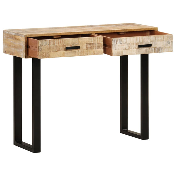 Konsolentisch Mango Massivholz 100 cm