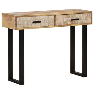 Konsolentisch Mango Massivholz 100 cm