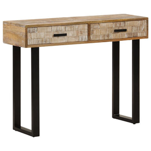 Konsolentisch Mango Massivholz 100 cm