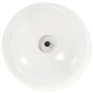 Hängelampe Industriestil Weiß 58cm E27