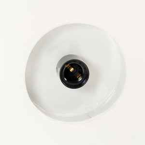 Hängelampe Industriestil Weiß 58cm E27