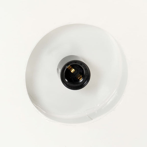 Hängelampe Industriestil Weiß 58cm E27