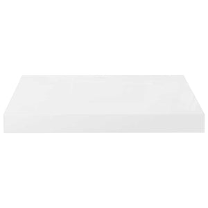 Schweberegal Weiß Hochglanz 40 cm