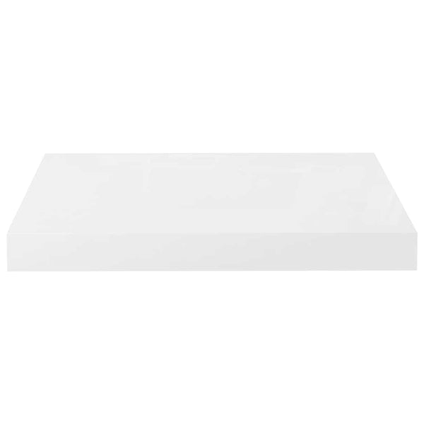 Schweberegal Weiß Hochglanz 40 cm