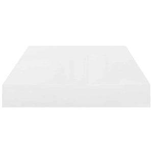 Schweberegal Weiß Hochglanz 40 cm