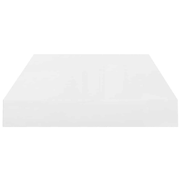 Schweberegal Weiß Hochglanz 40 cm