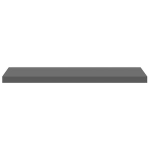 Schwebendes Wandregal Grau 90cm