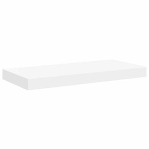 Weißes Schweberegal 50 cm MDF