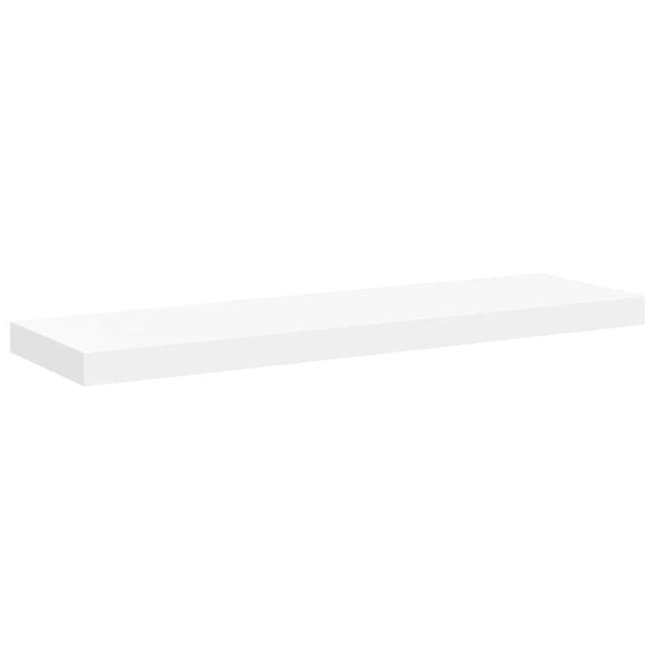 Weißes Schweberegal 80 cm