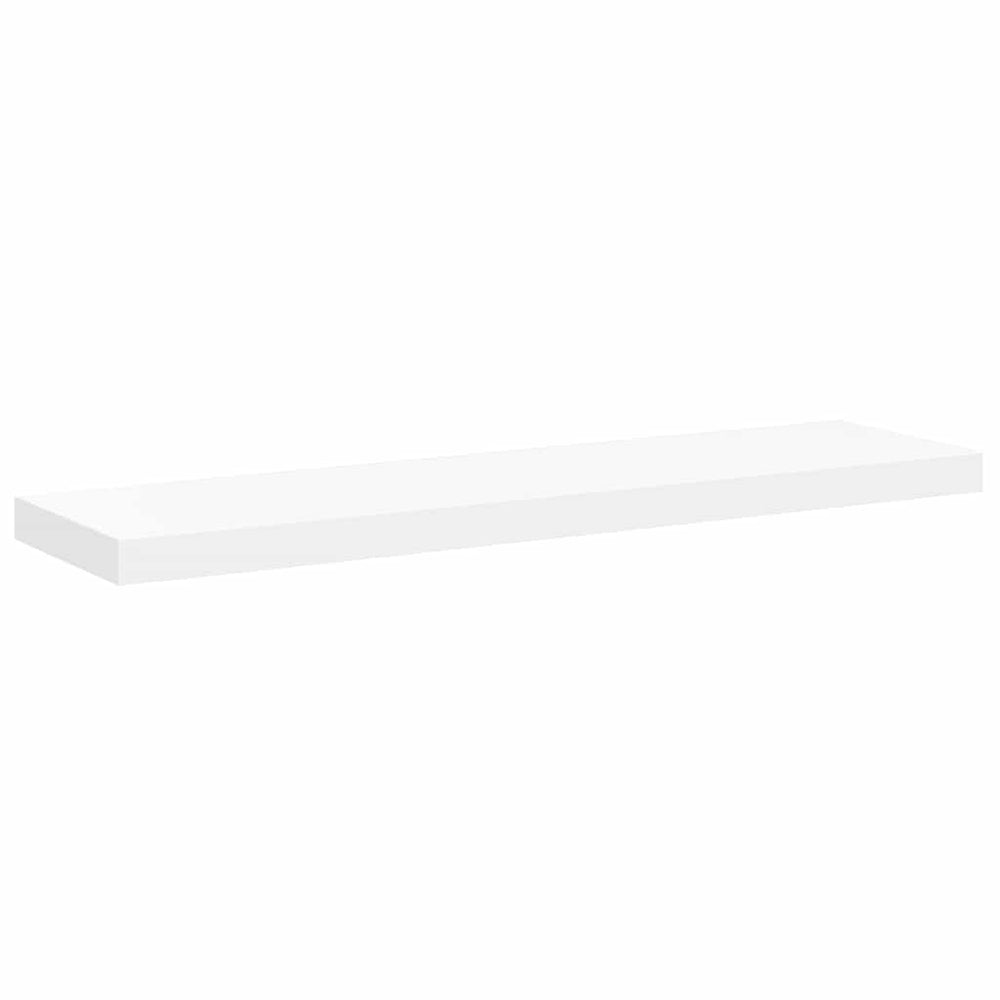 Weißes Schweberegal 90 cm