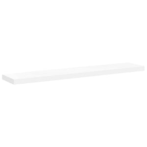 Weißes Schweberegal, 120 cm