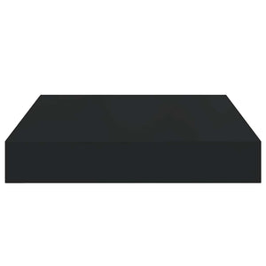 Schwarze Schweberegale, 2er Set