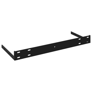 Schwarze Schweberegale, 2er Set