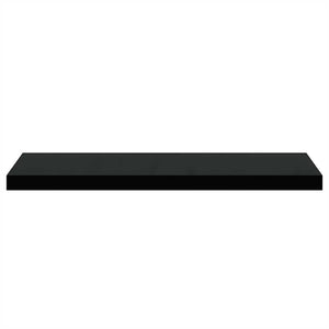 Schweberegale Schwarz 80cm 2er Set