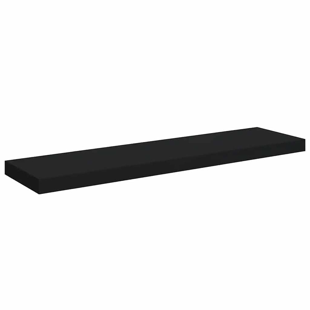 vidaXL Étagère flottante Noir 90x23,5x3,8 cm MDF