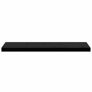 Schweberegale, 4er Set, Schwarz, 90cm