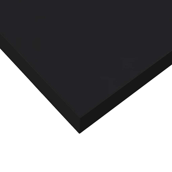 Schwarze Schweberegale, 120 cm, 2er Set