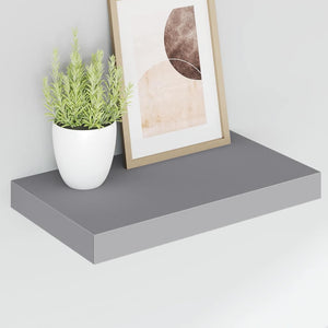 Graues Schweberegal, 40 cm