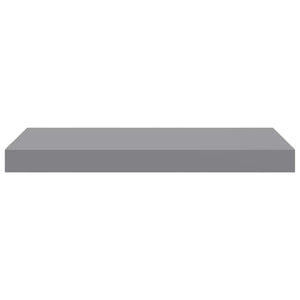 vidaXL Étagères flottantes 4 pcs Gris 50x23x3,8 cm MDF
