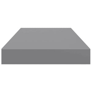 vidaXL Étagères flottantes 4 pcs Gris 50x23x3,8 cm MDF