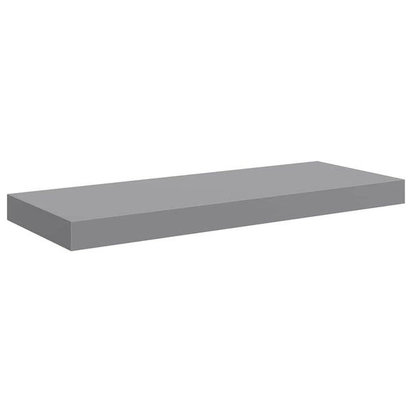 vidaXL Étagères flottantes 4 pcs Gris 60x23,5x3,8 cm MDF