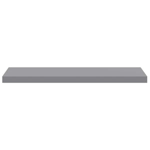 vidaXL Étagère murale gris 90x23,5x3,8 cm MDF