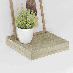 vidaXL Étagère murale flottante couleur chêne 23x23,5x3,8 cm MDF
