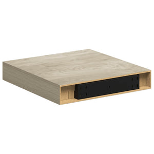 vidaXL Étagère murale flottante couleur chêne 23x23,5x3,8 cm MDF