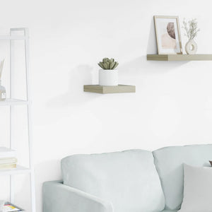 vidaXL Étagère murale flottante couleur chêne 23x23,5x3,8 cm MDF