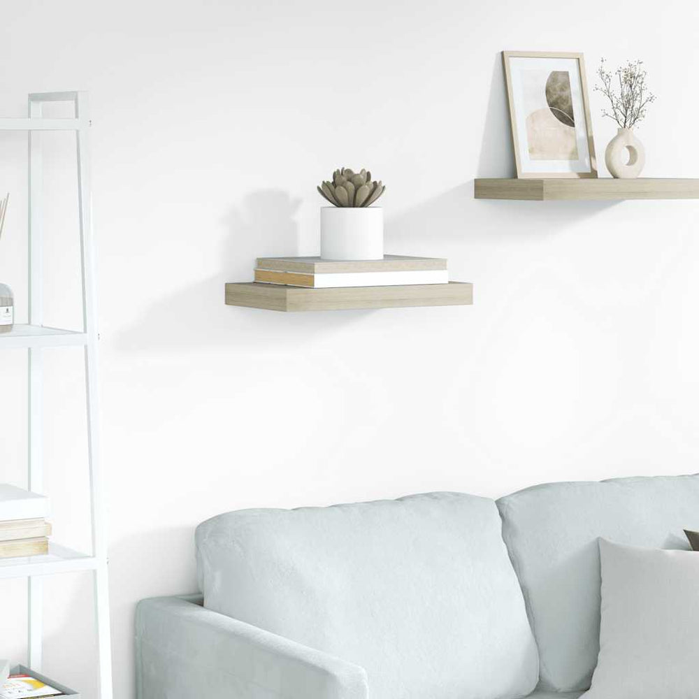 vidaXL Étagère murale flottante couleur chêne 40x23x3,8 cm MDF