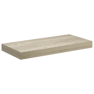 Schwebende Wandregale, 4er Set, Eiche 50x23cm