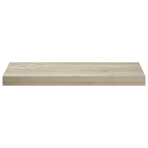 Schwebendes Wandregal, Eichefarben, 60 cm