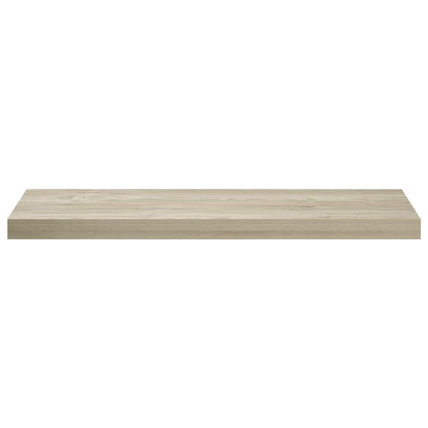 vidaXL Étagères flottantes 2 pcs Aspect chêne 80x23,5x3,8 cm MDF