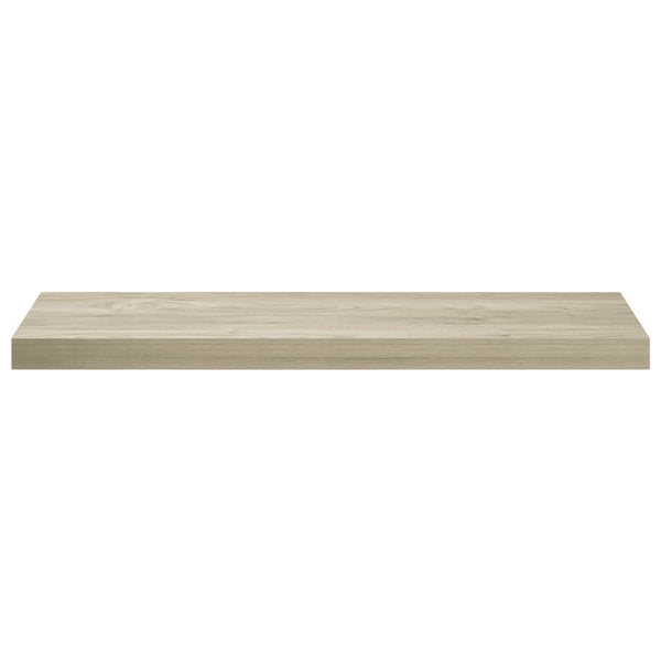 vidaXL Étagères murales 4 pcs Aspect chêne 80x23,5x3,8 cm MDF