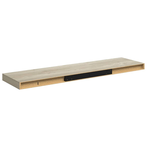 Eichen Schweberegale, 2er Set