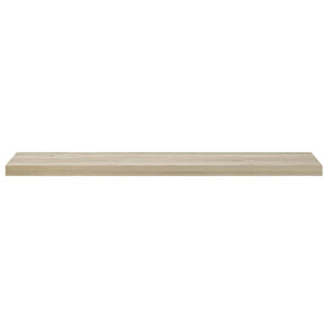 vidaXL Étagères murales 4 pcs Aspect chêne 120x23,5x3,8 cm MDF